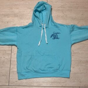 Simply Southern Aqua Hoodie Beach